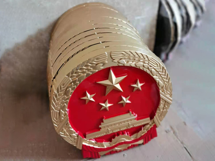 国徽定制中的色彩选择有哪些讲究